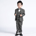 Hand Made High Quality Custom Made Tuxedo Check Pattern Flower Boy Baby Boy Suit